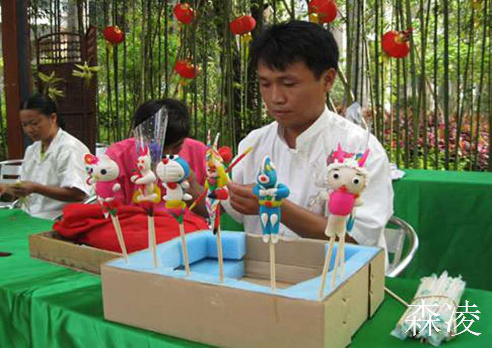 DIY捏面人